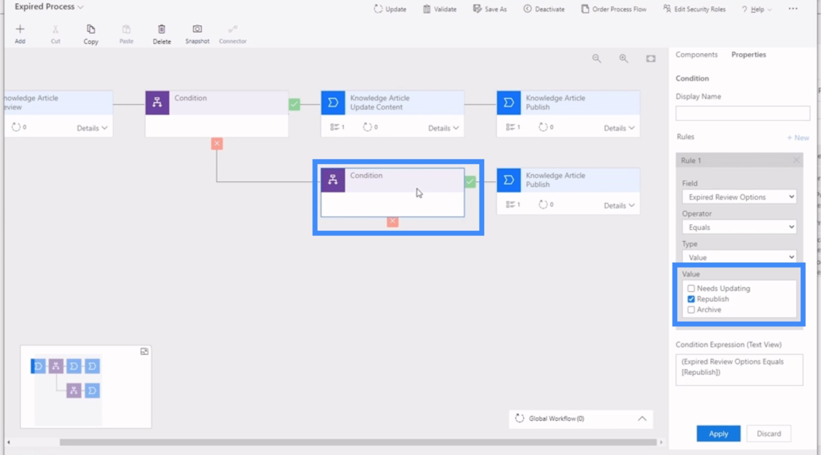 Power Apps Business Process Flow og dokumentation