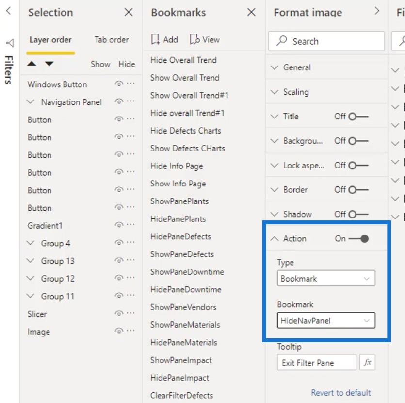 LuckyTemplates interaktive rapporter: Navigation og bogmærker