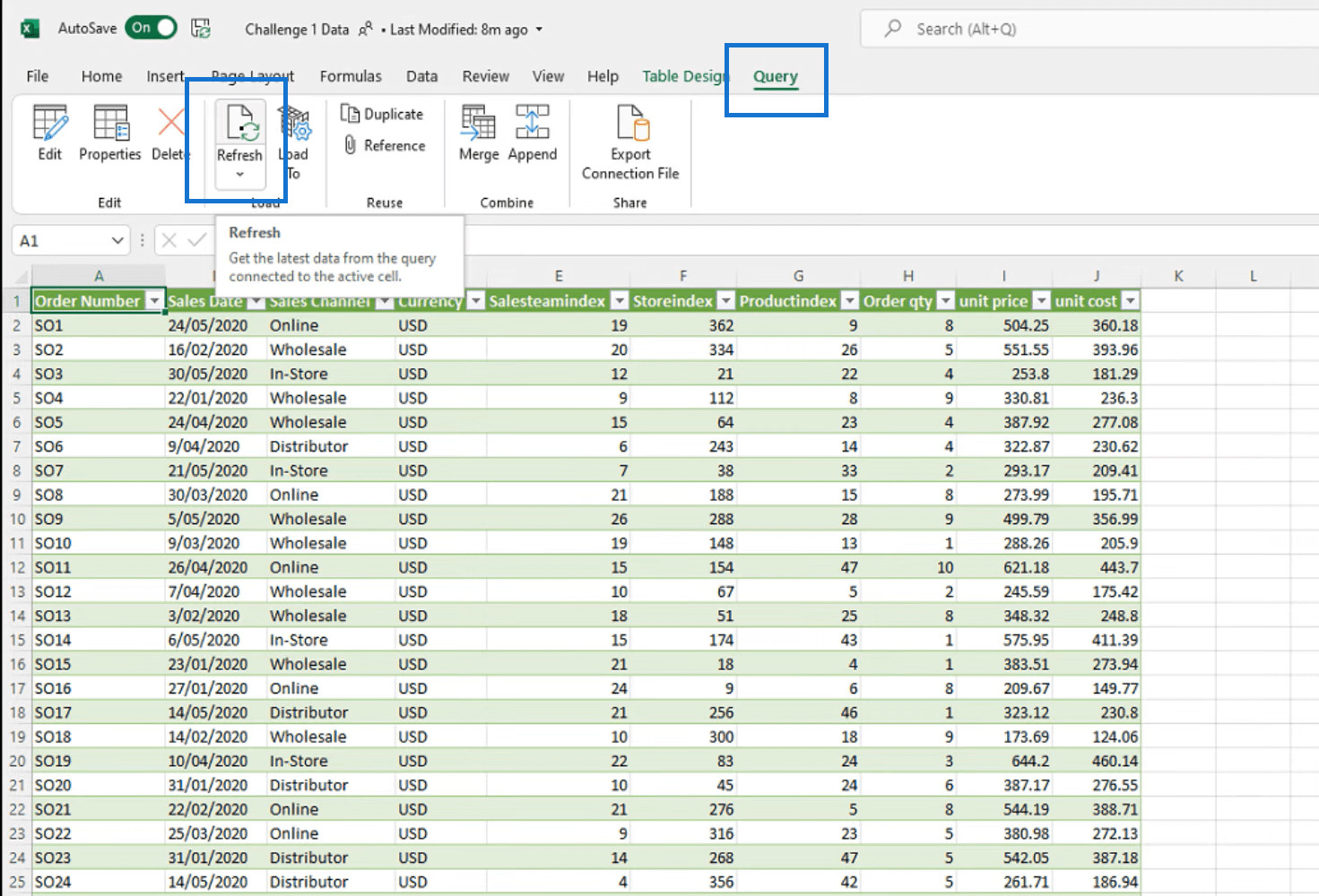 Obnovte súbor Excel v Sharepointe s Power Automate Desktop