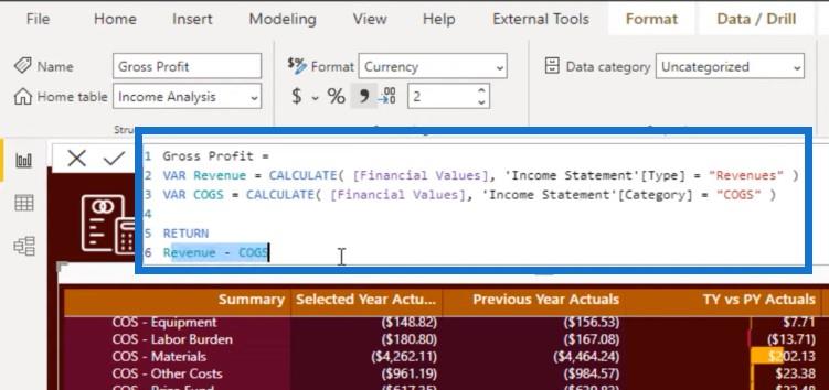 LuckyTemplates Financial Dashboard: Kompletné tipy na prispôsobenie tabuľky