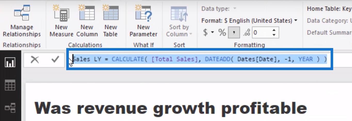 Brug LuckyTemplates Analytics til at kontrollere, om omsætningsvækst er rentabel