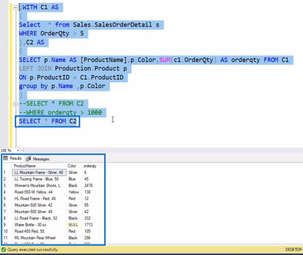 Almindelige SQL-tabeludtryk for LuckyTemplates-brugere