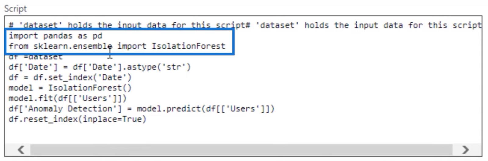 Isolation Forest Algoritm För Outlier Detektion i Python