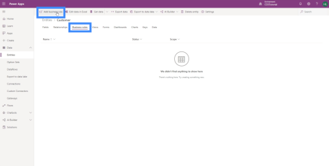 PowerApps affärsregler och andra kraftfulla CDS-koncept