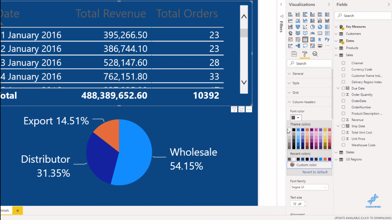 Skapa ett visuellt verktygstips i LuckyTemplates