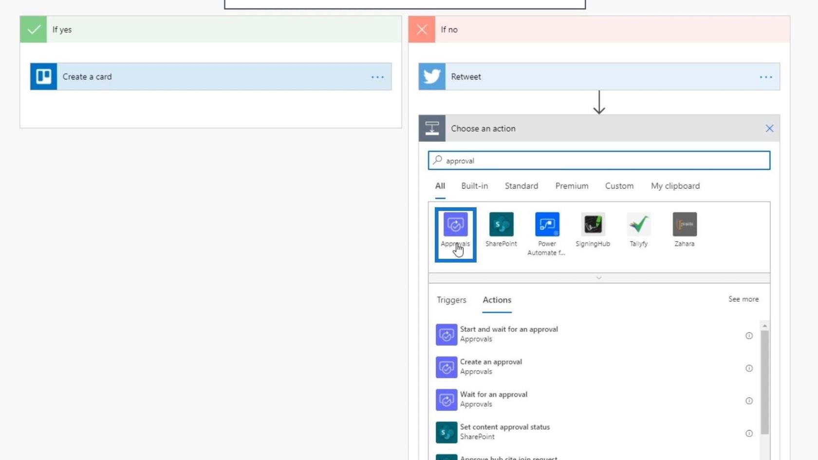 Opsætning og test af godkendelsesworkflow i Power Automate