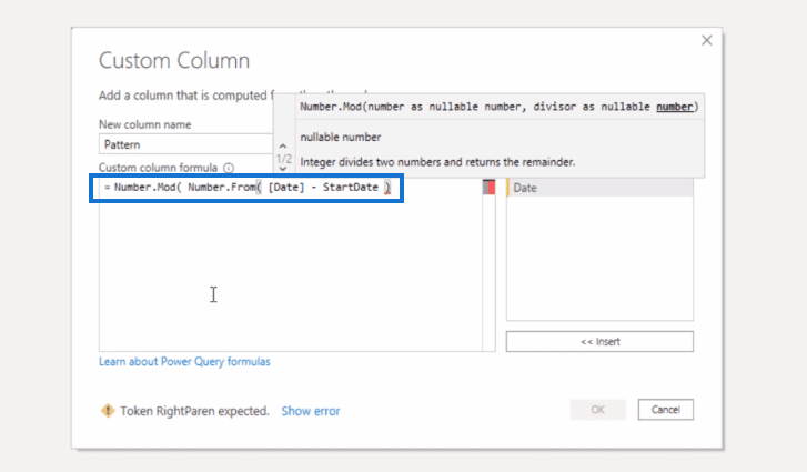 Power Query M: Alternerande 0-1 mönster i datumtabell