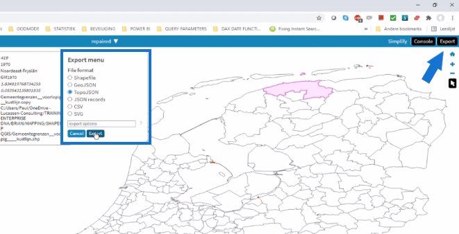 Shape Maps LuckyTemplates – Hvordan lage og reparere