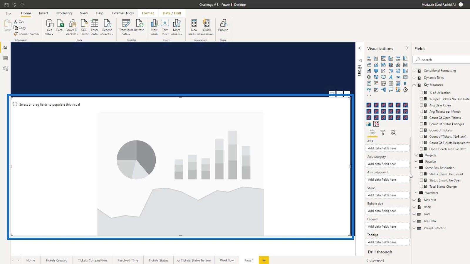 Punktplot-grafer i LuckyTemplates: Brugerdefineret visualisering