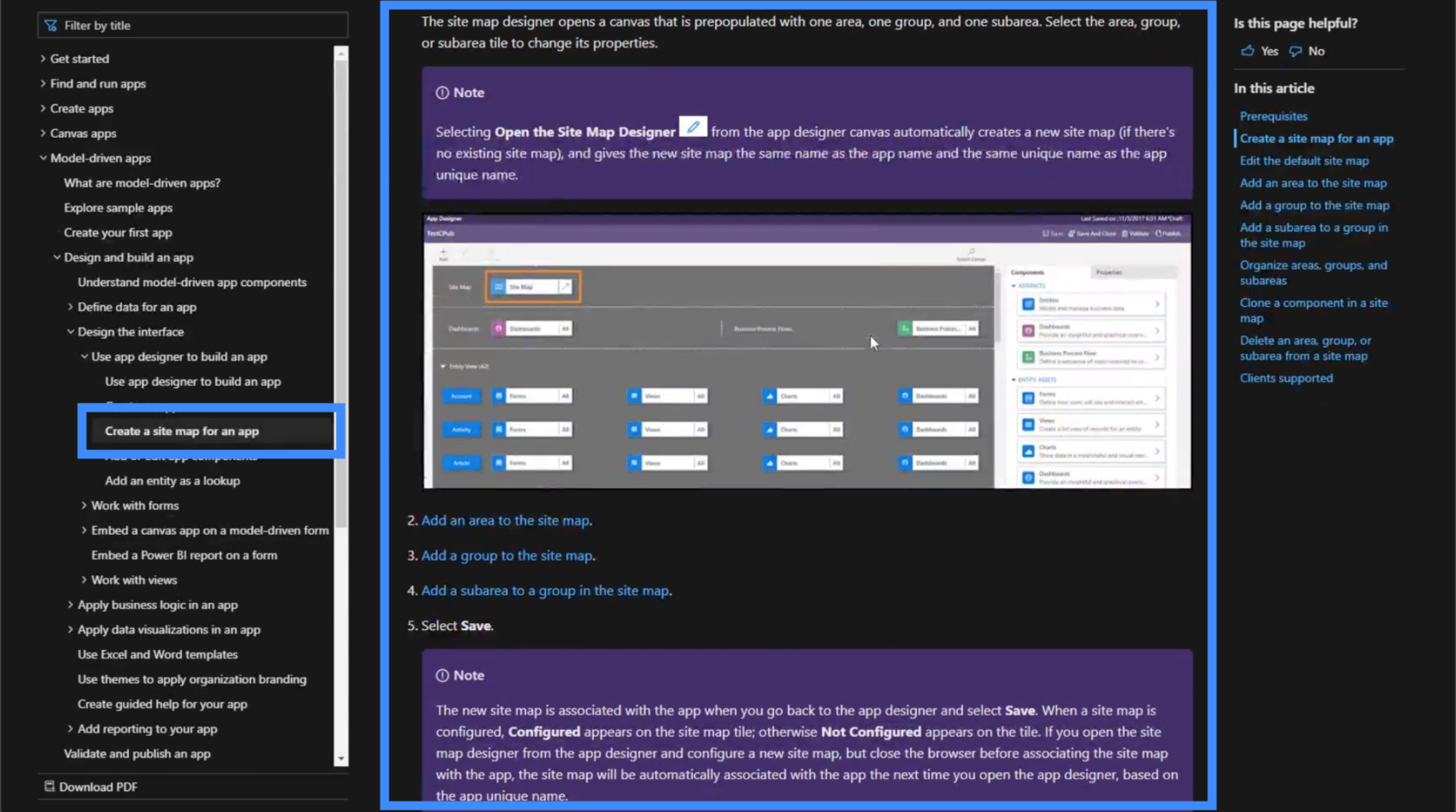 Power Apps Business Process Flow og dokumentation