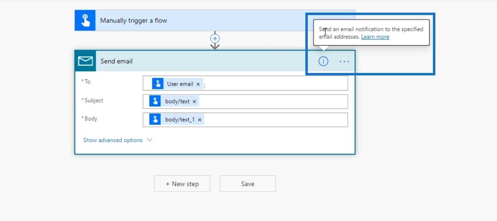 Flowdiagrammer og flowdetaljeside i Power Automate