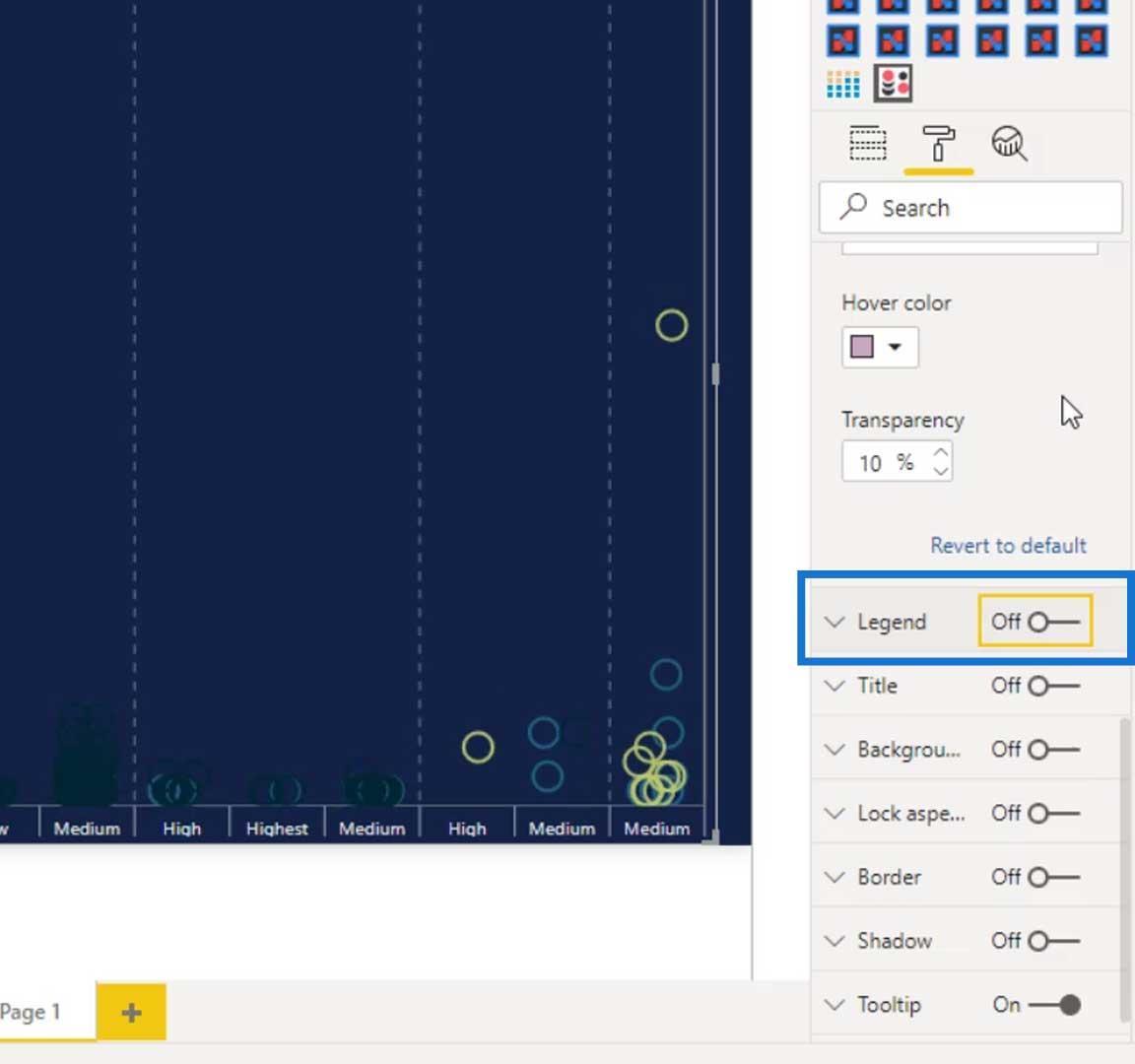 Dot Plot Graphs In Lucky Templates: Custom Visualization