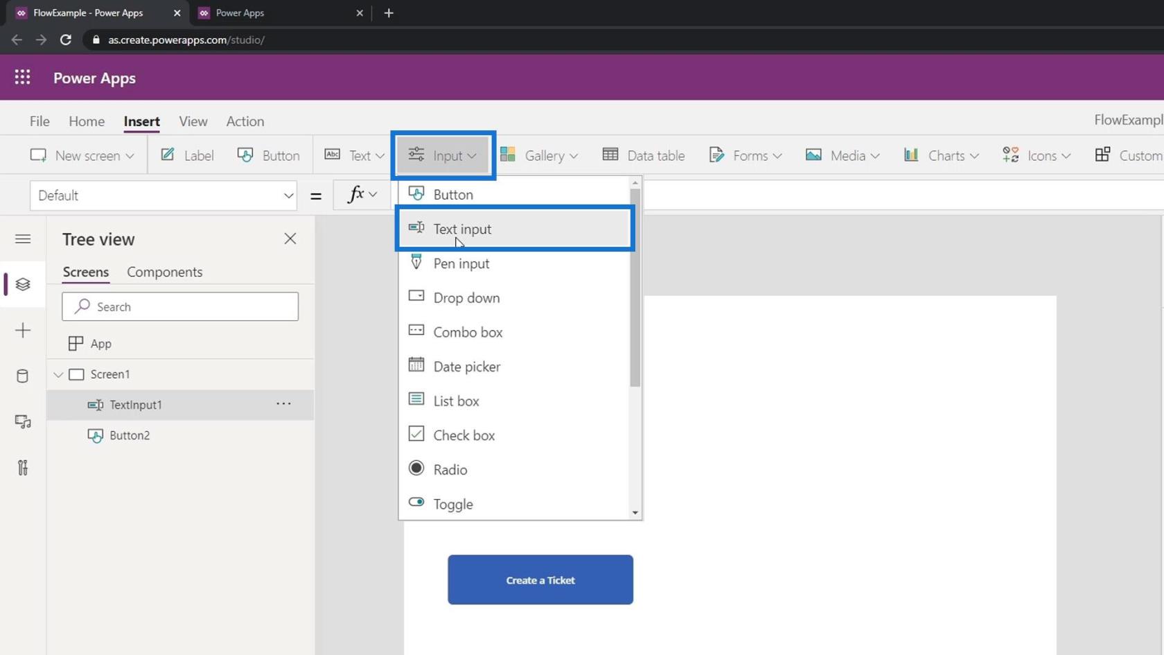 PowerApps-integration i Microsoft Power Automate