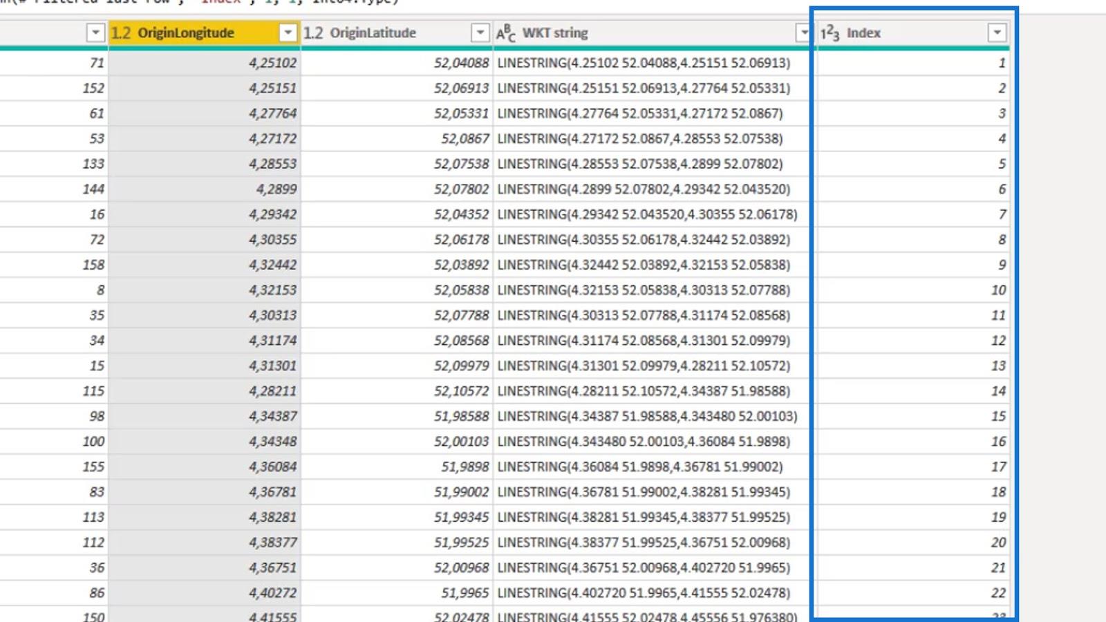 LuckyTemplates Ikontérkép Vizuális: WKT Strings