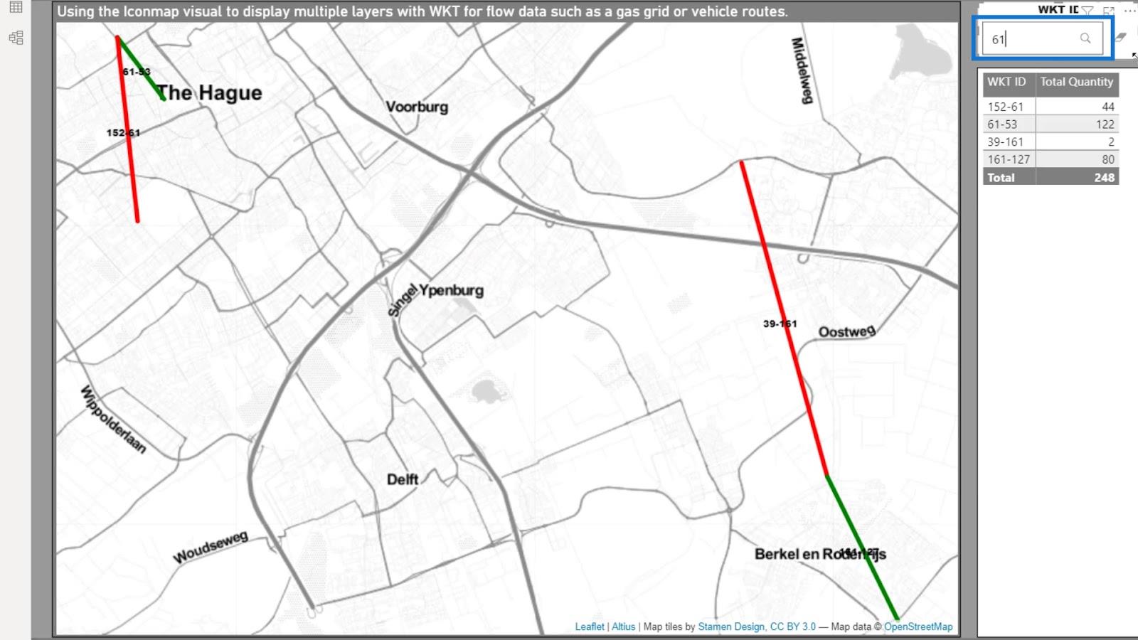 Vizuálna mapa ikon LuckyTemplates: WKT Strings