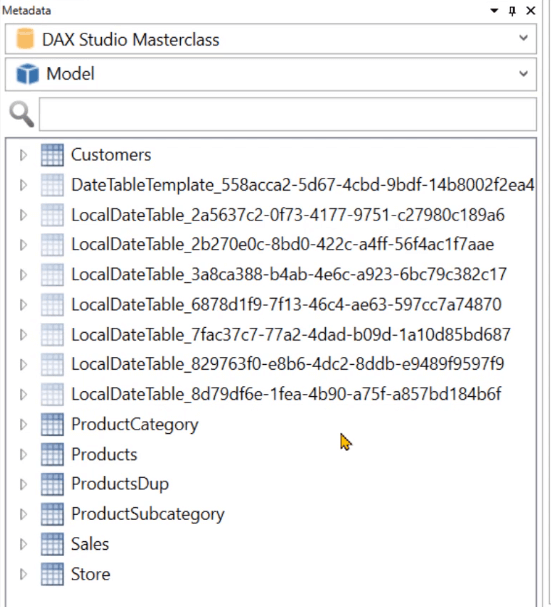 Ta bort en dold datumtabell i LuckyTemplates för att förbättra prestanda