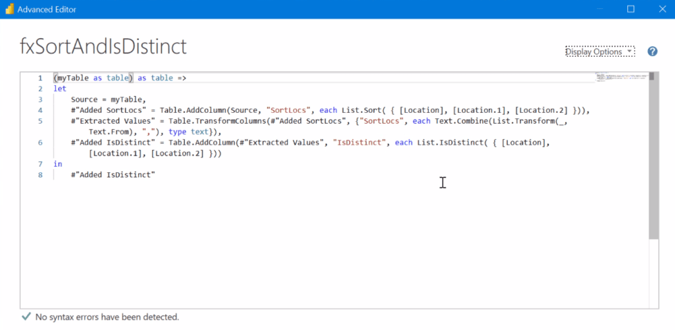 Kombinatorisk analyse ved hjelp av Power Query i LuckyTemplates