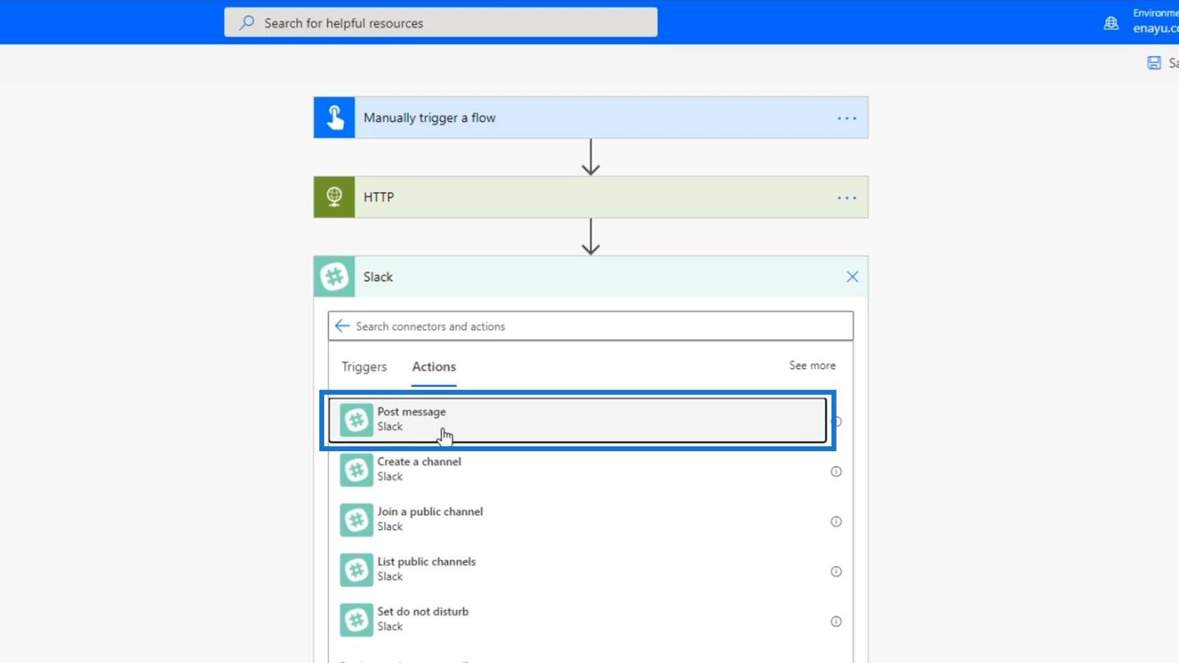 Požadavek HTTP v Power Automate – úvod