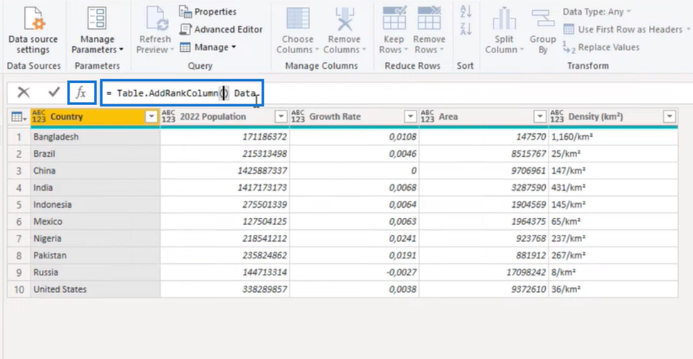 Power Query Transform Column Challenge: Stablede data til bestilt tabel