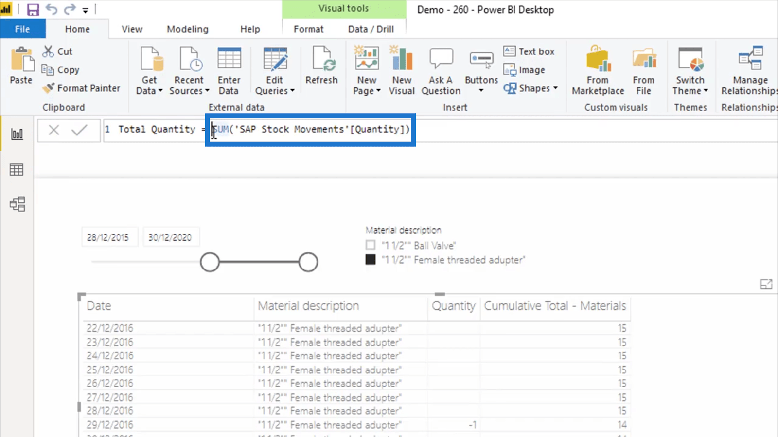 Розрахунок днів нульового запасу – LuckyTemplates Inventory Management Insights