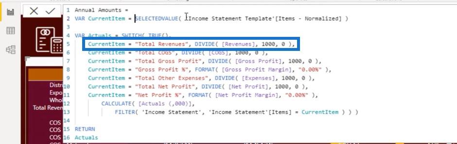 LuckyTemplates Financial Dashboard: Täydelliset taulukon mukautusvinkit