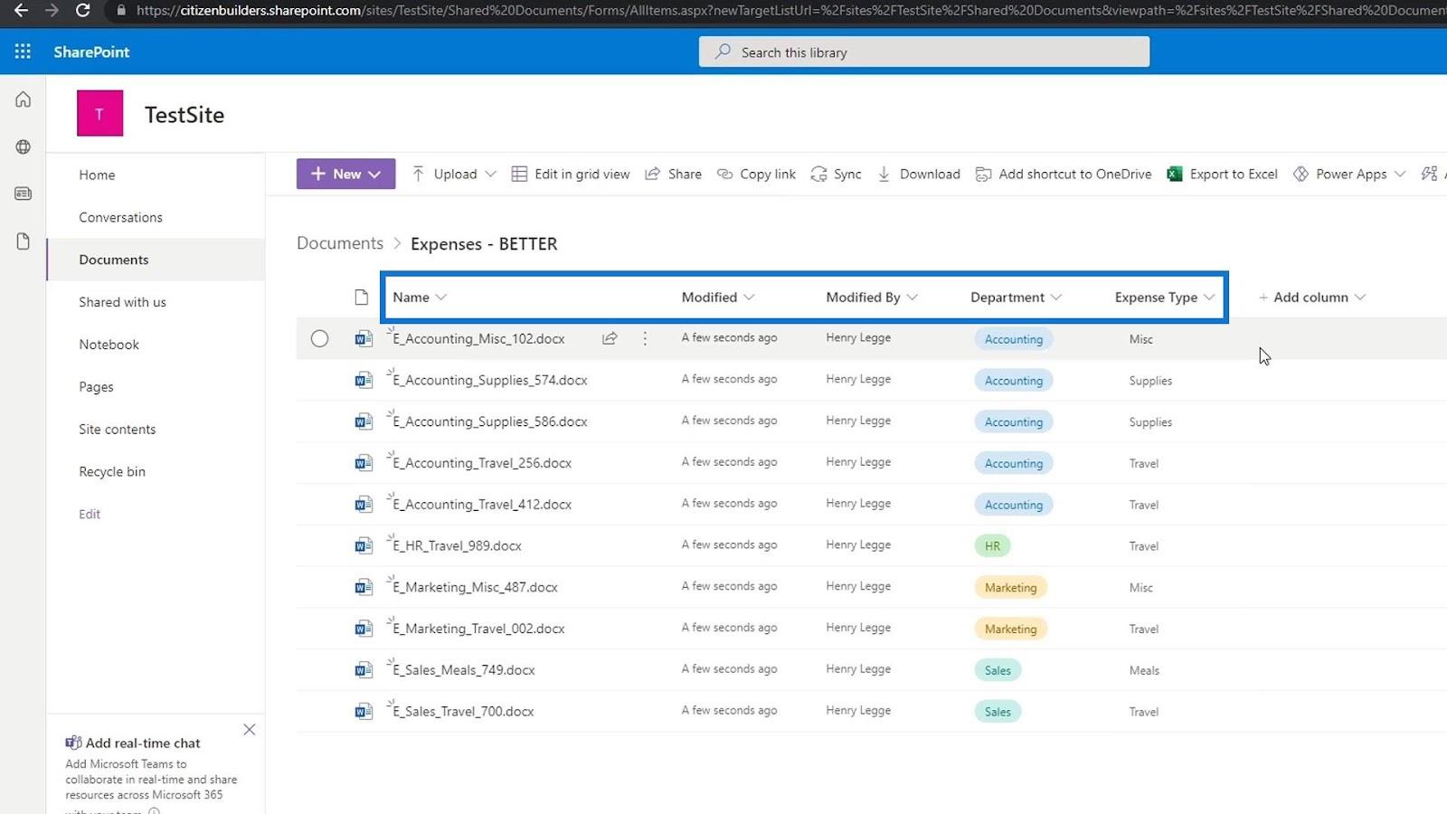 SharePoint-metatiedot |  Esittely