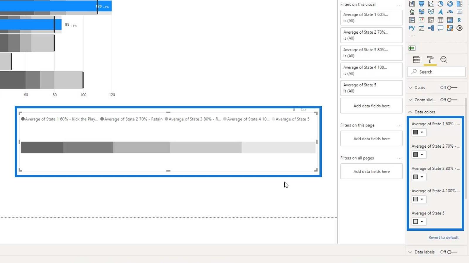 Punktdiagrammer: Avancerede brugerdefinerede billeder til Lucky Templates