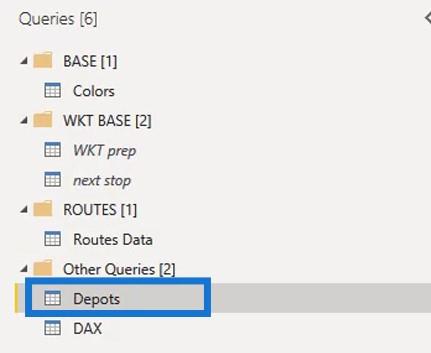 Vizuálna mapa ikon LuckyTemplates: WKT Strings