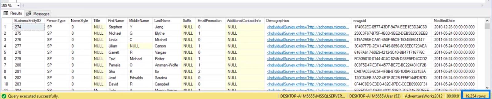 Suodata SQL:ssä käyttämällä IN, NOT IN, LIKE ja NOT LIKE