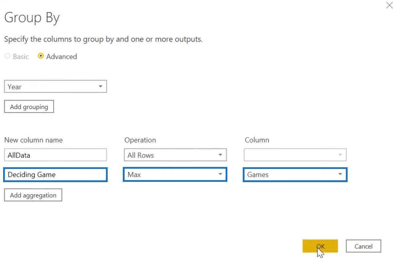 Power Query -toiminto LuckyTemplatesissa: Ryhmittele funktion mukaan