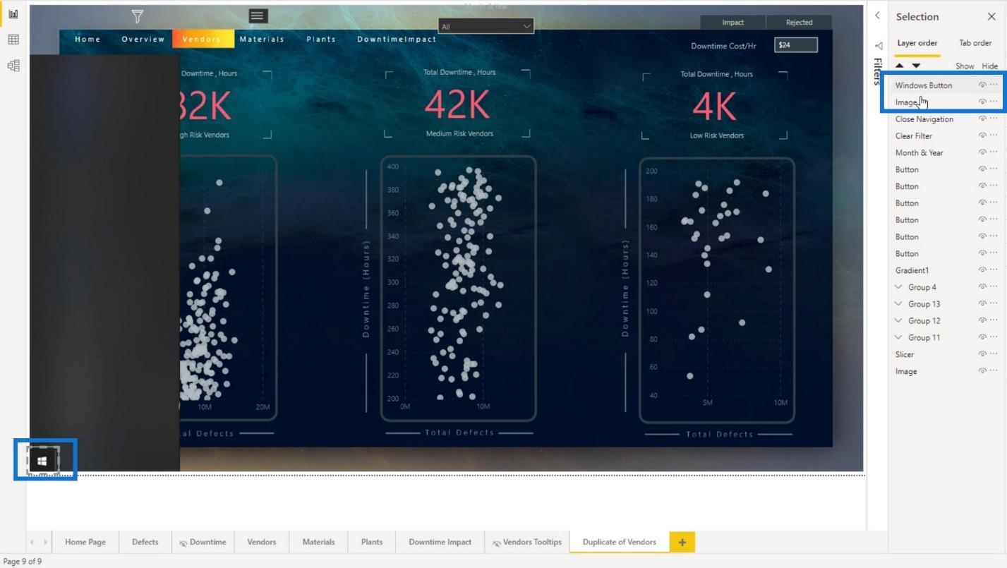 LuckyTemplates interaktive rapporter: Navigation og bogmærker