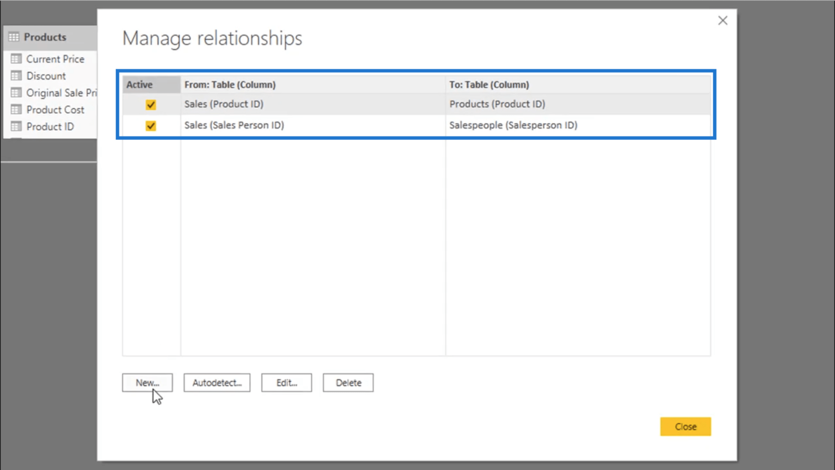 Ansluta datatabeller – Tips om LuckyTemplates-relationer