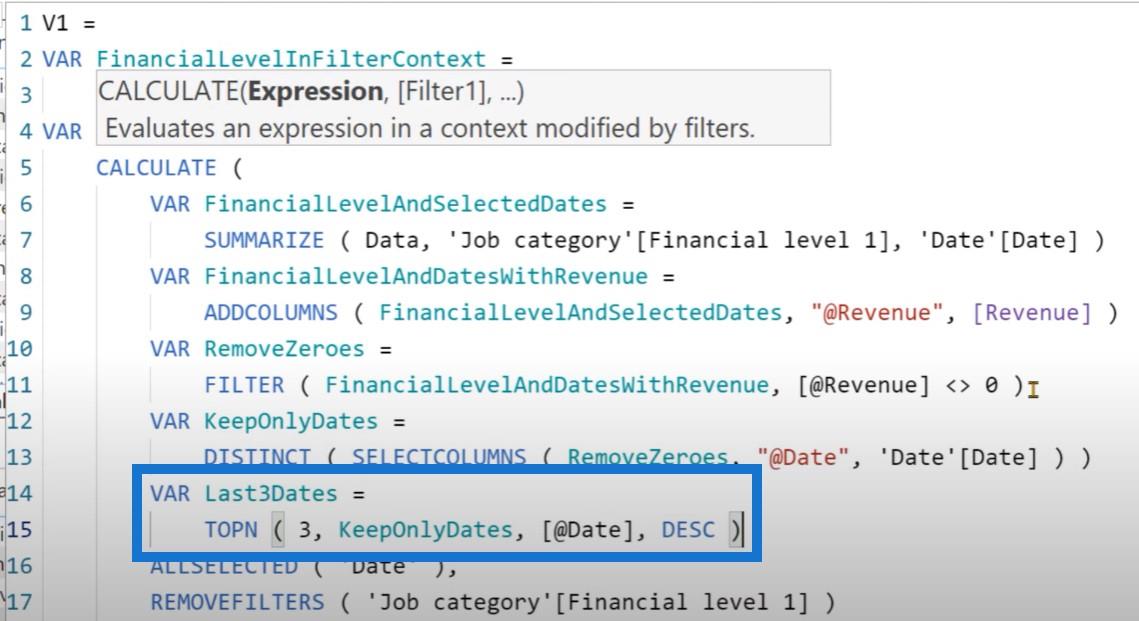 Handledning för DAX Language LuckyTemplates på omvänd TOPN