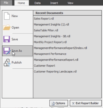 Dynamisk sidehoved og sidefod i LuckyTemplates