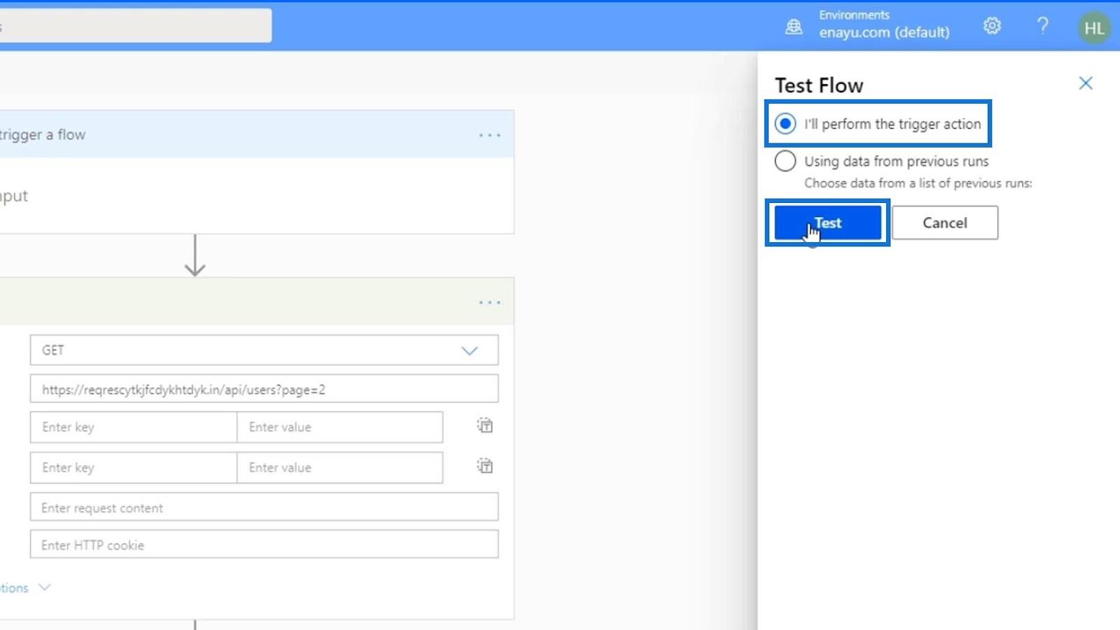 Hibakezelés a Power Automate-ban párhuzamos elágazáson keresztül