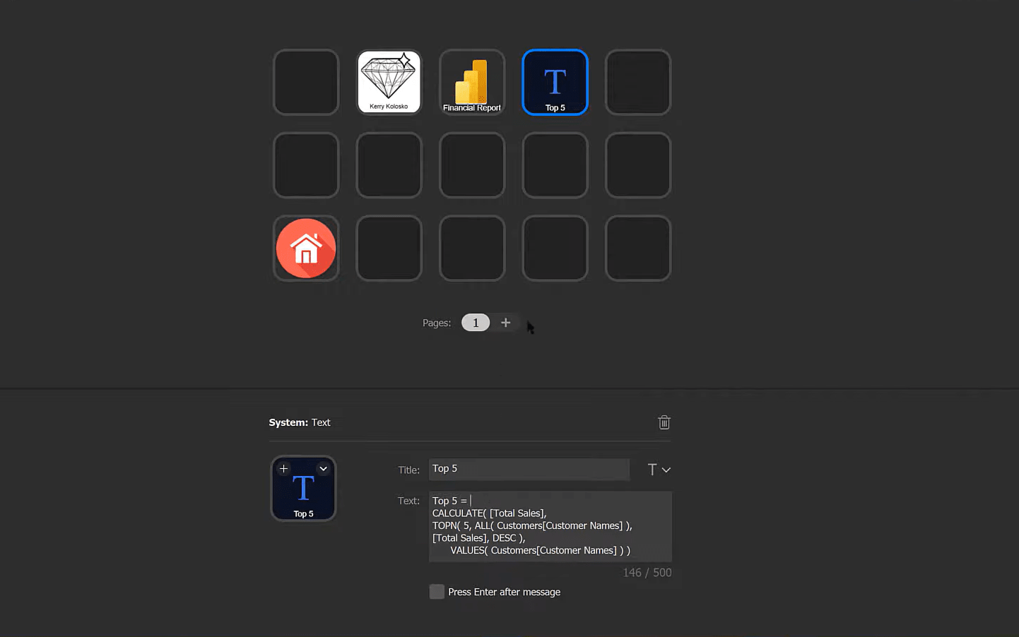 LuckyTemplates Automation Med Elgato Stream Deck