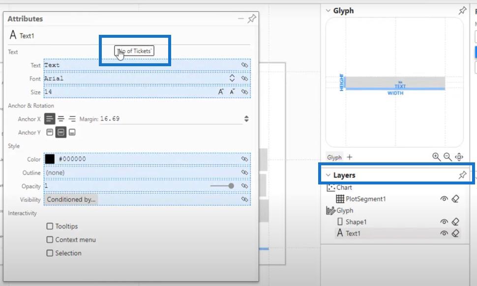 Formatér diagrammer betinget ved hjælp af Charticulator