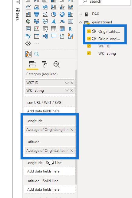 LuckyTemplates Icon Map Visual: WKT Strings