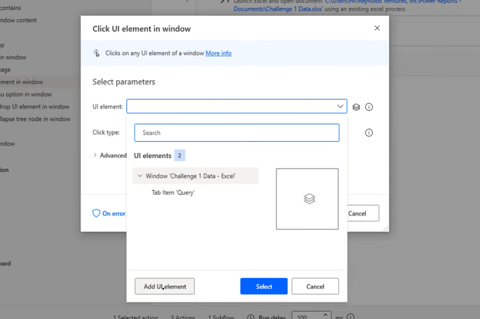 Opdater Excel-fil i Sharepoint med Power Automate Desktop