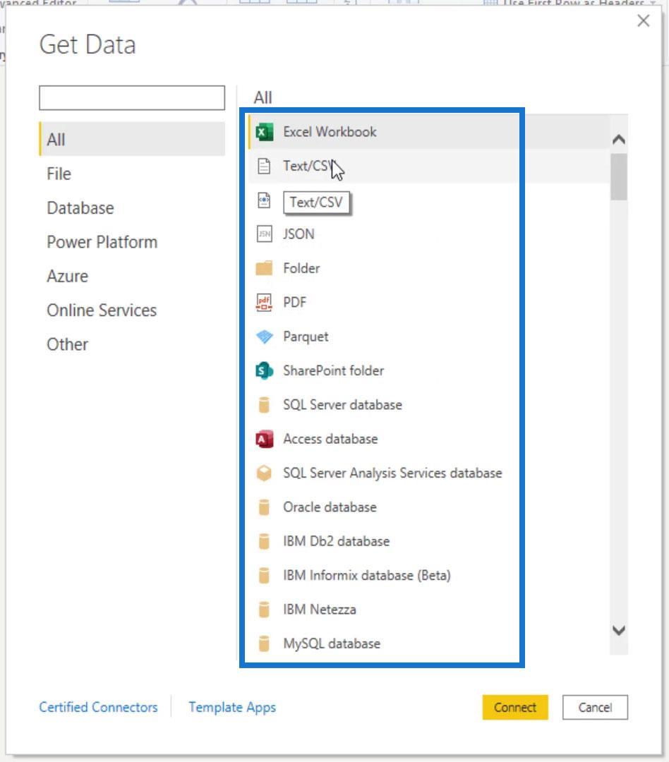 Tilføjelse af data i LuckyTemplates |  En selvstudie for Power Query