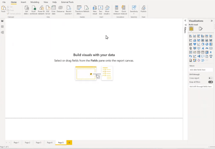 Matrixvisualisering i LuckyTemplates