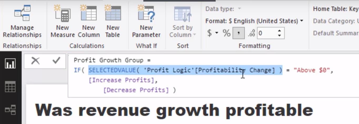 Brug LuckyTemplates Analytics til at kontrollere, om omsætningsvækst er rentabel