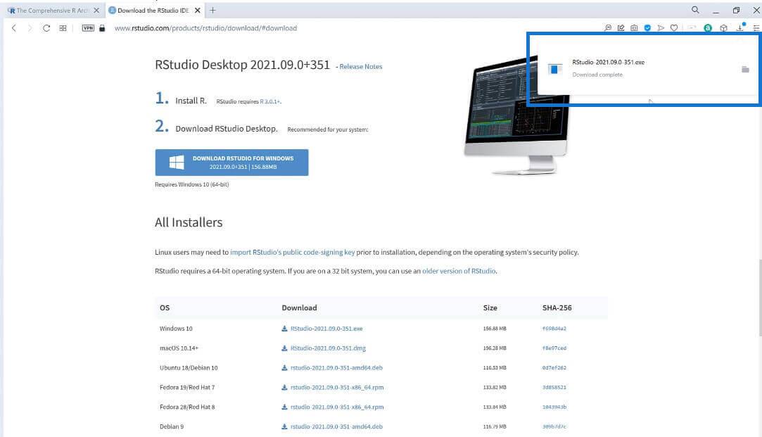 R And RStudio Nedladdnings- och installationsguide