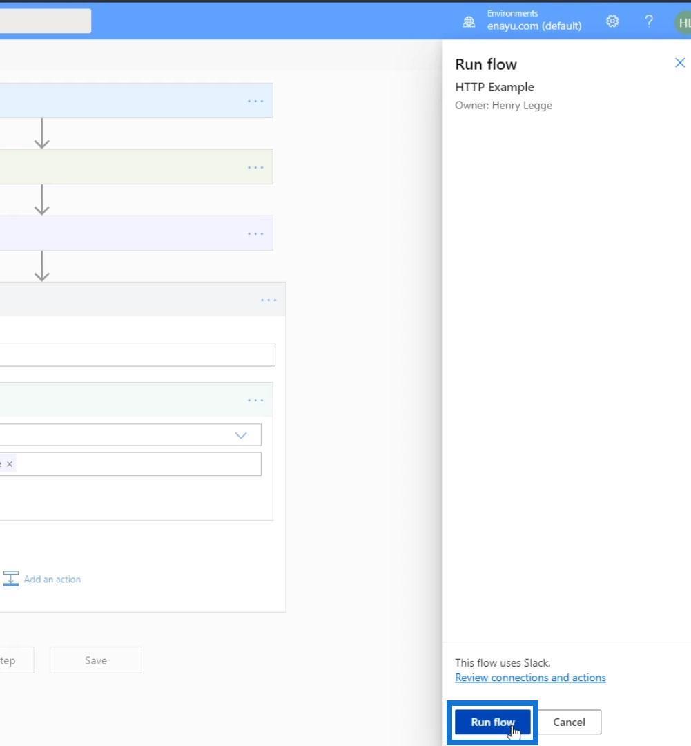 Požadavek HTTP v Power Automate – úvod