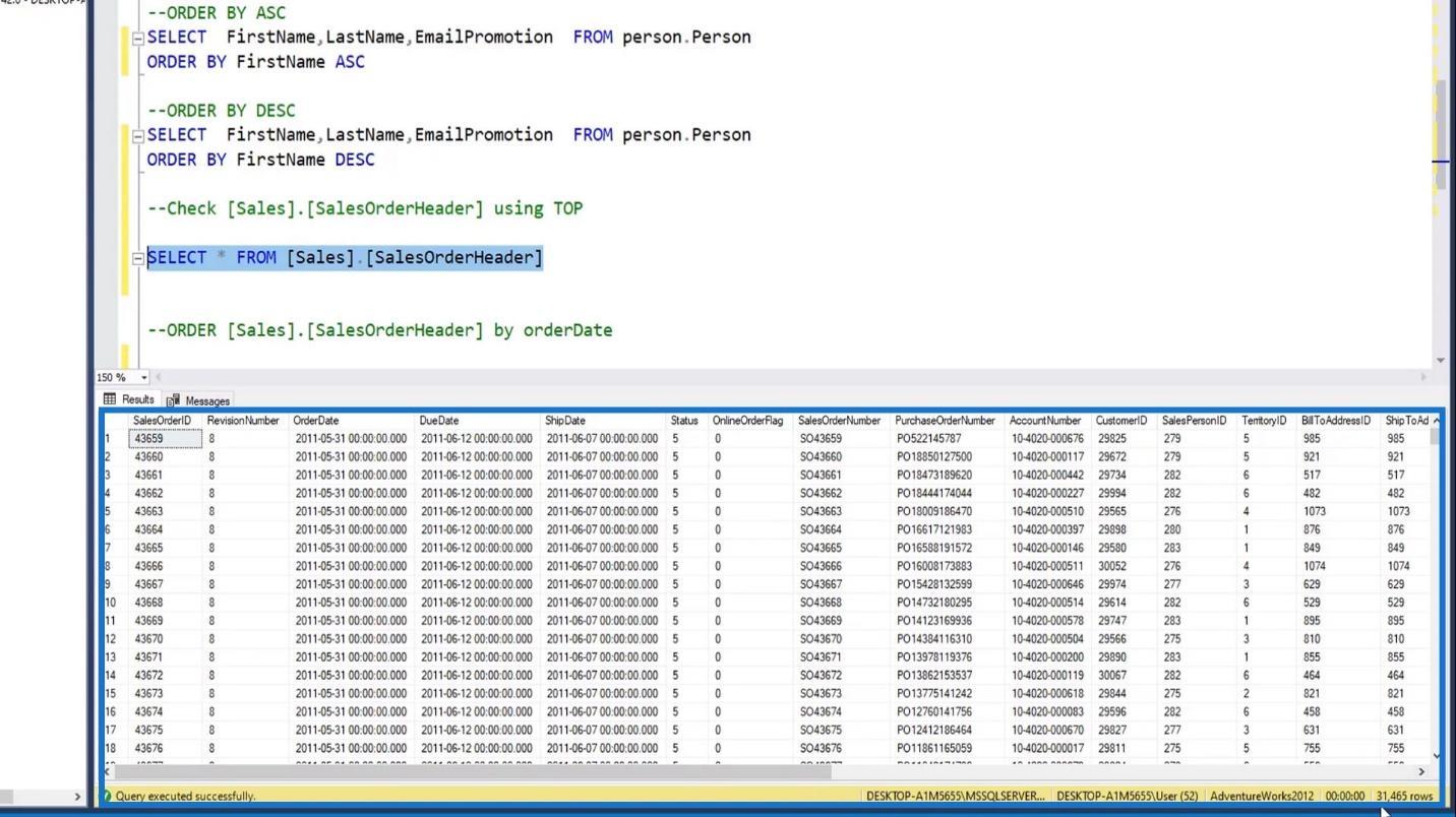 SQL SELECT-setning: en introduksjon