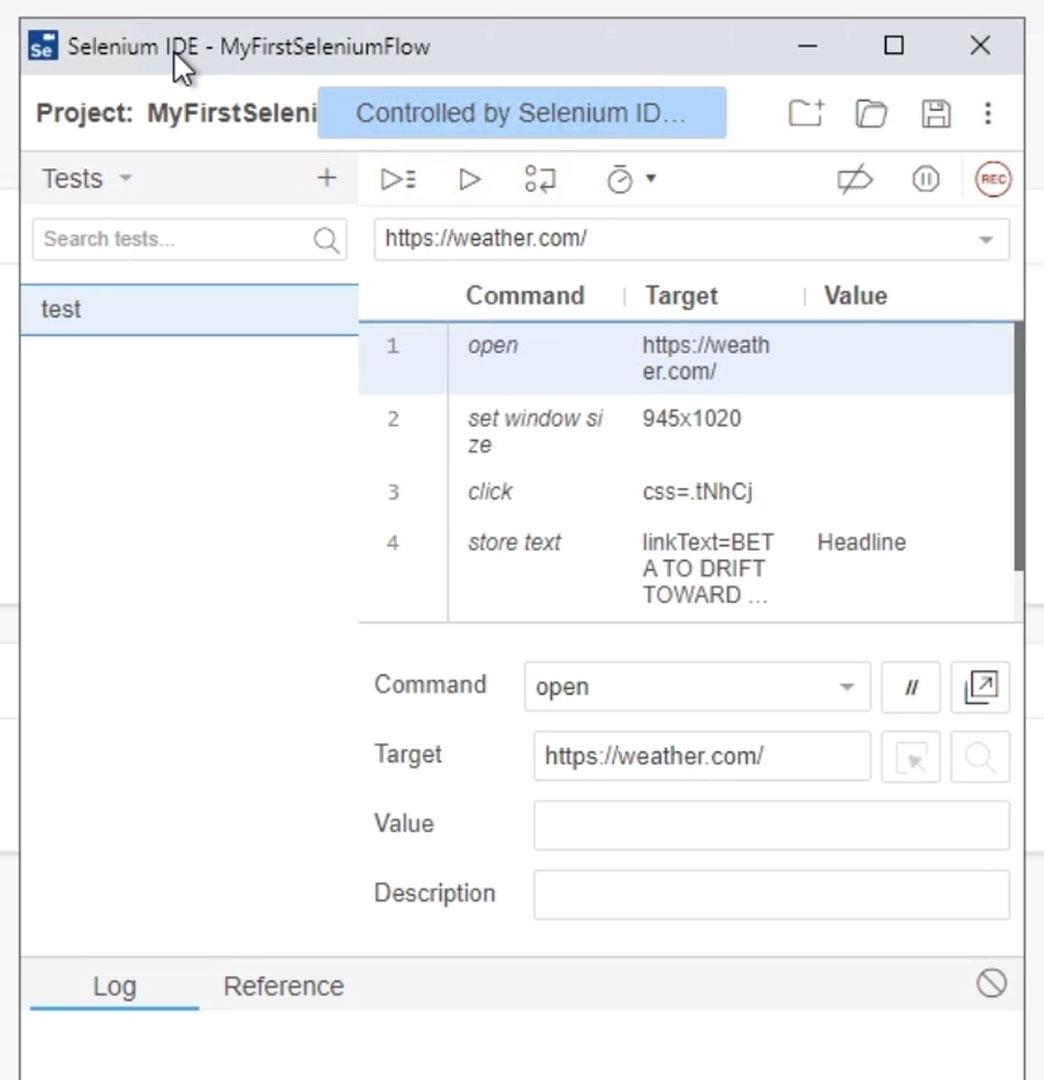 Selenium IDE a Power Automate UI Flowsban