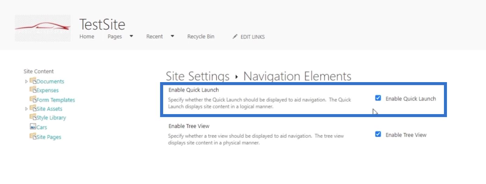 SharePoint Classic Design View Experience