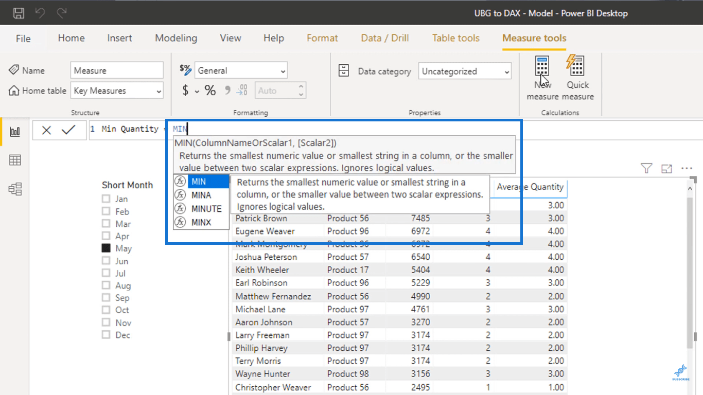 Simple aggregationer i Lucky Templates