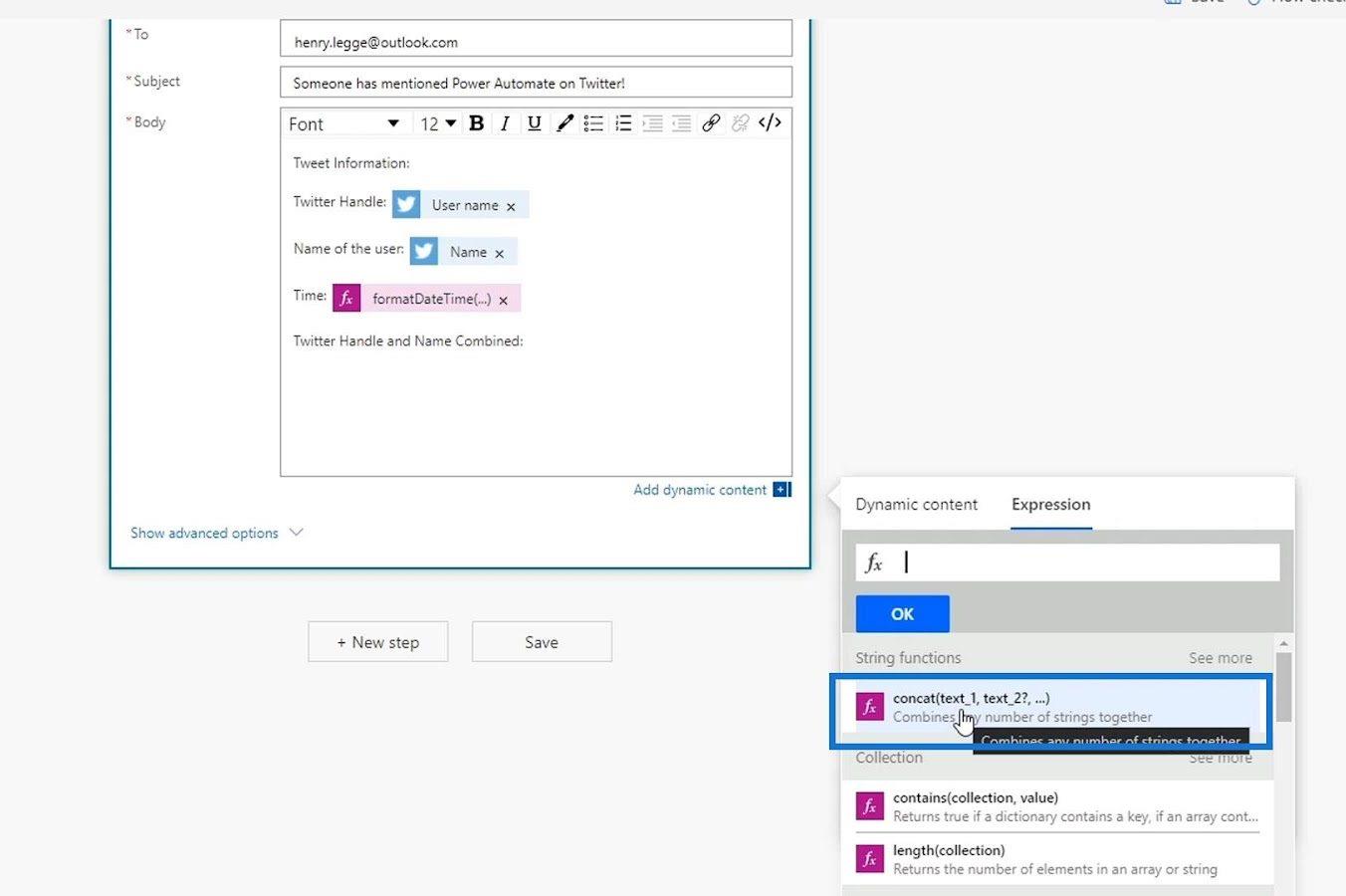 Power Automate Expressions – Bevezetés