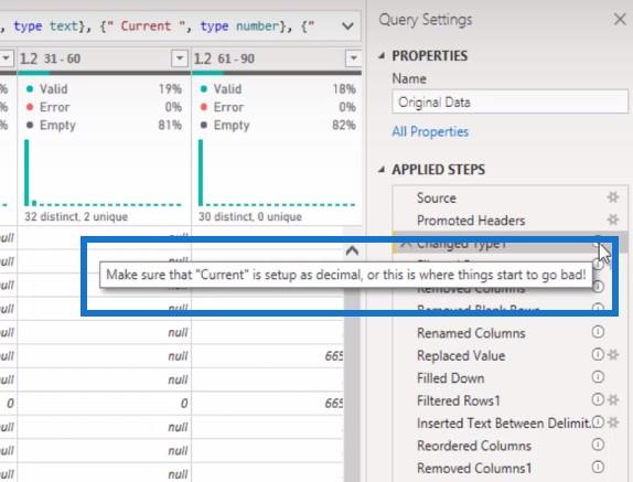 Formater data i LuckyTemplates: Adressering af uregelmæssige dataformater